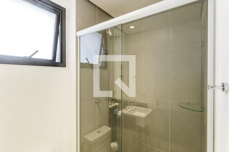 Banheiro de kitnet/studio para alugar com 1 quarto, 37m² em Vila Olímpia, São Paulo