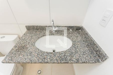 Banheiro da Suíte de apartamento para alugar com 2 quartos, 49m² em Usina Piratininga, São Paulo