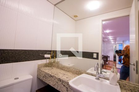Lavabo de apartamento para alugar com 2 quartos, 124m² em Jardim, Santo André