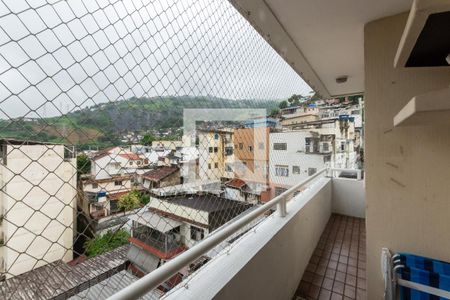 Varanda da Sala de apartamento para alugar com 3 quartos, 137m² em Grajaú, Rio de Janeiro