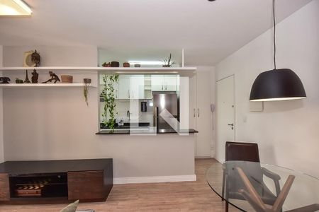 Sala de apartamento para alugar com 1 quarto, 37m² em Vila Andrade, São Paulo