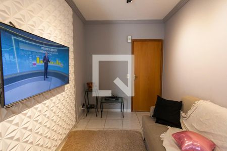 Sala de apartamento para alugar com 2 quartos, 47m² em Santa Mônica, Uberlândia