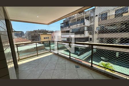 Varanda de apartamento para alugar com 3 quartos, 89m² em Recreio dos Bandeirantes, Rio de Janeiro