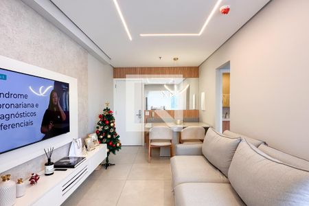 Sala de apartamento à venda com 1 quarto, 42m² em Centro, São Bernardo do Campo