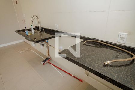 Sala/cozinha de apartamento para alugar com 2 quartos, 42m² em Campo Grande, Rio de Janeiro
