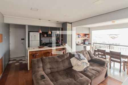 Sala de apartamento à venda com 2 quartos, 70m² em Jardim Leonor Mendes de Barros, São Paulo