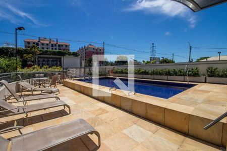 Área comum - Piscina de apartamento à venda com 1 quarto, 50m² em Sarandi, Porto Alegre