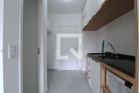 Cozinha e Área de Serviço de kitnet/studio à venda com 1 quarto, 25m² em Vila Olímpia, São Paulo
