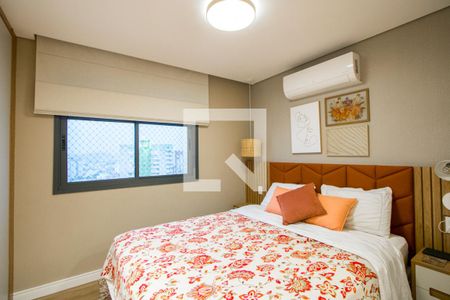 Quarto 1 - Suíte de apartamento à venda com 3 quartos, 104m² em Vila Assunção, Santo André