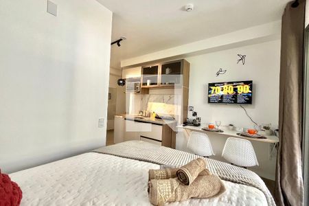 Sala/Quarto de kitnet/studio à venda com 1 quarto, 29m² em Vila Santa Catarina, São Paulo