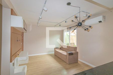 Sala de casa de condomínio para alugar com 2 quartos, 80m² em Olaria, Canoas