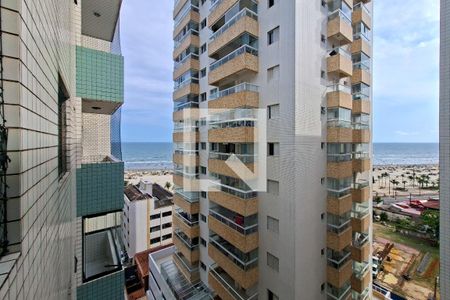 Vista da Sacada de apartamento para alugar com 2 quartos, 60m² em Cidade Ocian, Praia Grande