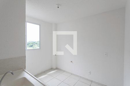 Cozinha e Área de Serviço de apartamento à venda com 2 quartos, 43m² em Caiapos, Contagem