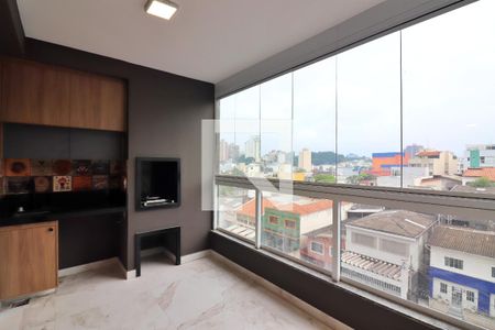 Varanda gourmet de apartamento para alugar com 3 quartos, 80m² em Vila Marlene, São Bernardo do Campo