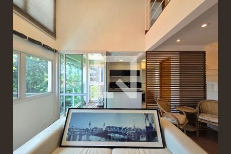 Sala de apartamento à venda com 1 quarto, 64m² em Indianópolis, São Paulo