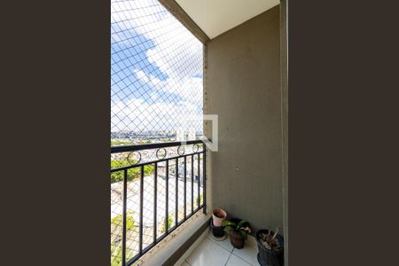 Varanda da Sala de casa de condomínio à venda com 2 quartos, 63m² em Parque Novo Mundo, São Paulo