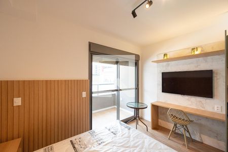 Sala/Quarto de kitnet/studio para alugar com 1 quarto, 28m² em Vila Clementino, São Paulo