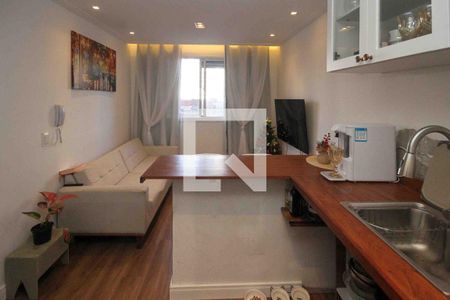 Cozinha e Área de Serviço de apartamento à venda com 2 quartos, 32m² em Vila Graciosa, São Paulo
