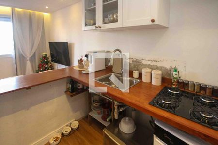 Cozinha e Área de Serviço de apartamento à venda com 2 quartos, 32m² em Vila Graciosa, São Paulo