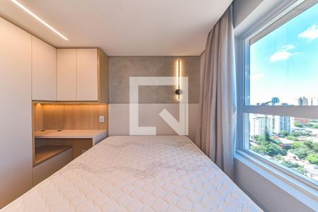 Quarto de apartamento para alugar com 1 quarto, 27m² em Brooklin, São Paulo