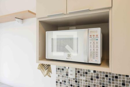 Cozinha de apartamento para alugar com 1 quarto, 25m² em Vila Butantã, São Paulo