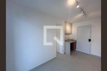 Sala/Cozinha de apartamento para alugar com 1 quarto, 27m² em Campo Belo, São Paulo
