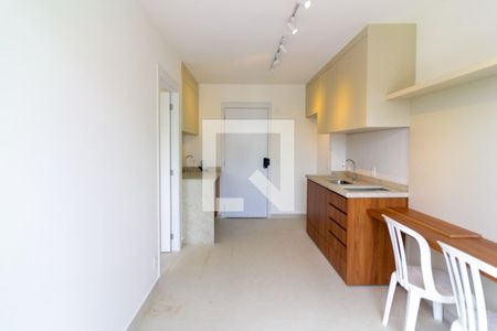 Sala de apartamento para alugar com 1 quarto, 27m² em Campo Belo, São Paulo