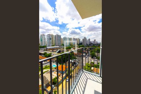 Varanda de apartamento para alugar com 1 quarto, 27m² em Campo Belo, São Paulo