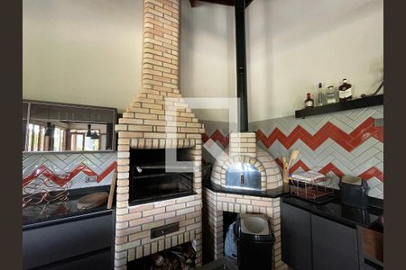 Área gourmet de casa de condomínio para alugar com 4 quartos, 950m² em Parque Dom Henrique, Cotia
