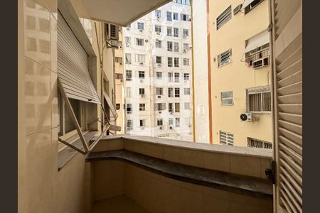 Varanda da sala de apartamento para alugar com 3 quartos, 150m² em Copacabana, Rio de Janeiro