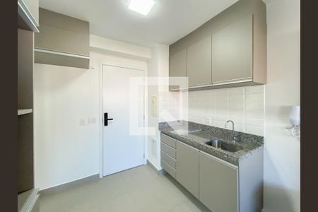 Cozinha de apartamento para alugar com 1 quarto, 31m² em Moema, São Paulo
