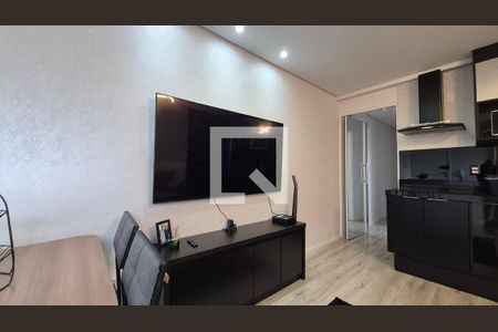 Sala de apartamento à venda com 2 quartos, 43m² em Jardim, Santo André
