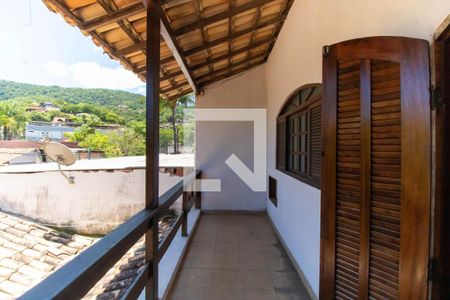Varanda do Quarto 1 de casa para alugar com 3 quartos, 120m² em Engenho do Mato, Niterói