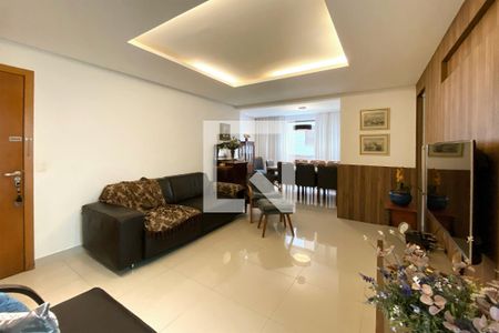 Sala de apartamento à venda com 3 quartos, 146m² em Liberdade, Belo Horizonte