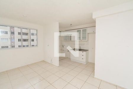 Sala de apartamento para alugar com 2 quartos, 56m² em Jk, Contagem