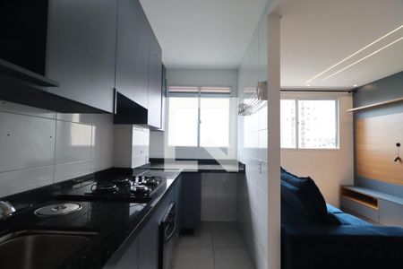 Cozinha de apartamento para alugar com 2 quartos, 44m² em Vila Guiomar, Ribeirão Preto