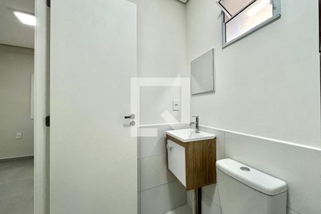 Banheiro de kitnet/studio para alugar com 1 quarto, 22m² em Jabaquara, São Paulo