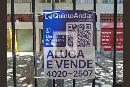 Placa  de apartamento para alugar com 1 quarto, 40m² em Centro, Rio de Janeiro