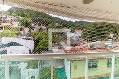 Vista da Sala de apartamento à venda com 2 quartos, 80m² em São Francisco, Niterói