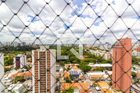 Vista Sala de apartamento à venda com 2 quartos, 80m² em Chácara Santo Antônio, São Paulo