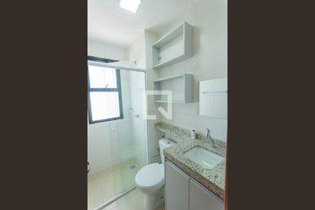 Banheiro da Suíte de apartamento para alugar com 2 quartos, 55m² em Jardim Guarani, Campinas