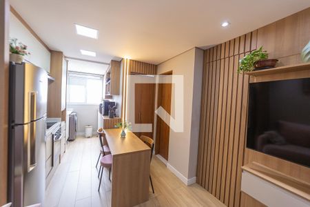 Sala/Cozinha e Área de Serviço de apartamento à venda com 2 quartos, 40m² em Vila Nhocuné, São Paulo