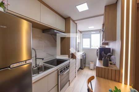 Sala/Cozinha e Área de Serviço de apartamento à venda com 2 quartos, 40m² em Vila Nhocuné, São Paulo