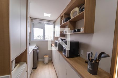 Sala/Cozinha e Área de Serviço de apartamento à venda com 2 quartos, 40m² em Vila Nhocuné, São Paulo