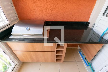 Varanda gourmet de apartamento à venda com 2 quartos, 55m² em Vila Prudente, São Paulo