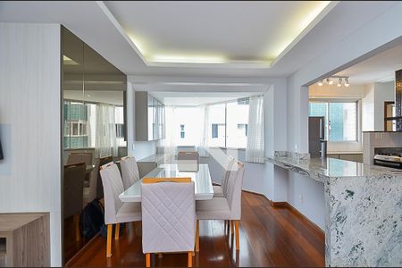 Sala Ambientes de apartamento para alugar com 3 quartos, 137m² em Lourdes, Belo Horizonte