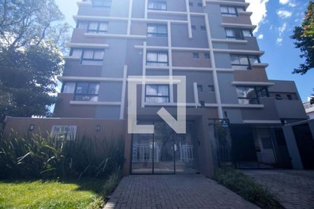 Fachada do Condomínio de kitnet/studio para alugar com 1 quarto, 23m² em Água Verde, Curitiba