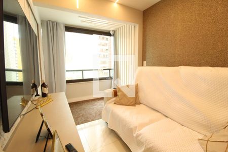 Sala de apartamento para alugar com 2 quartos, 55m² em Brotas, Salvador