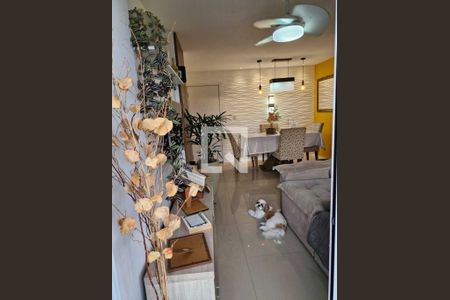 Sala de apartamento para alugar com 3 quartos, 92m² em Recreio dos Bandeirantes, Rio de Janeiro