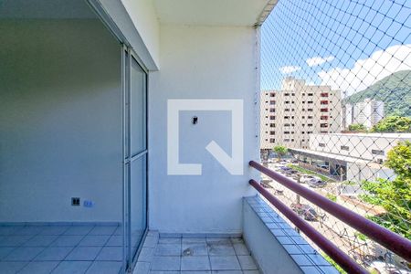 Sacada  de apartamento para alugar com 2 quartos, 90m² em Canto do Forte, Praia Grande